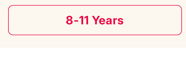 8-11 years