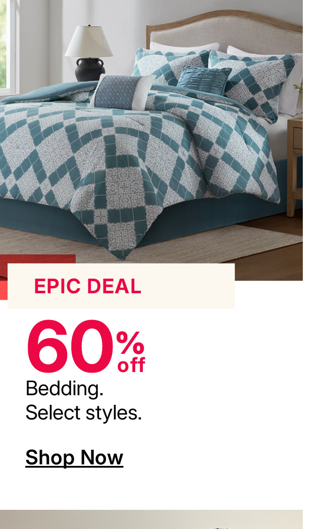 60% off bedding