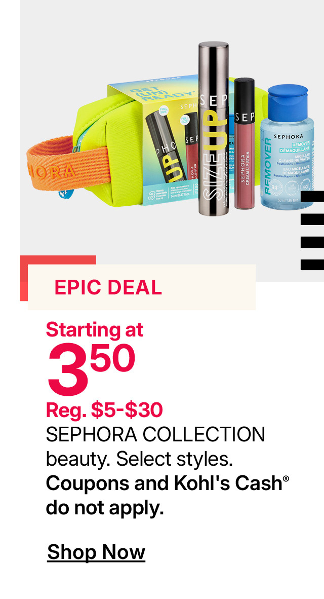 starting at $3.50 sephora collection beauty