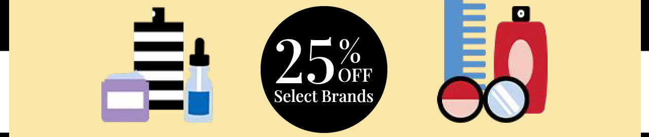 beauty insiders, get 25% off select brands. save on dyson, sephora collection, tarte, and more! online only.
