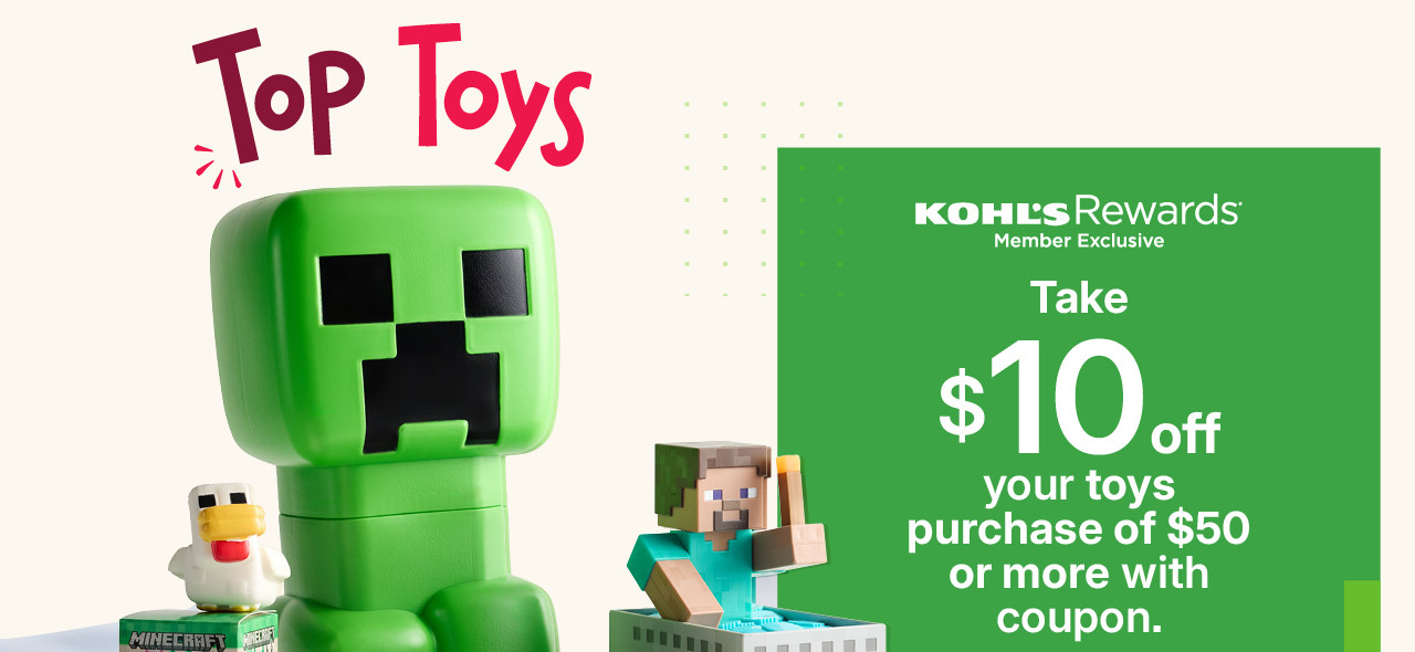 take $10 off your toys purchase of $50 or more with coupon