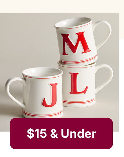 $15 & under