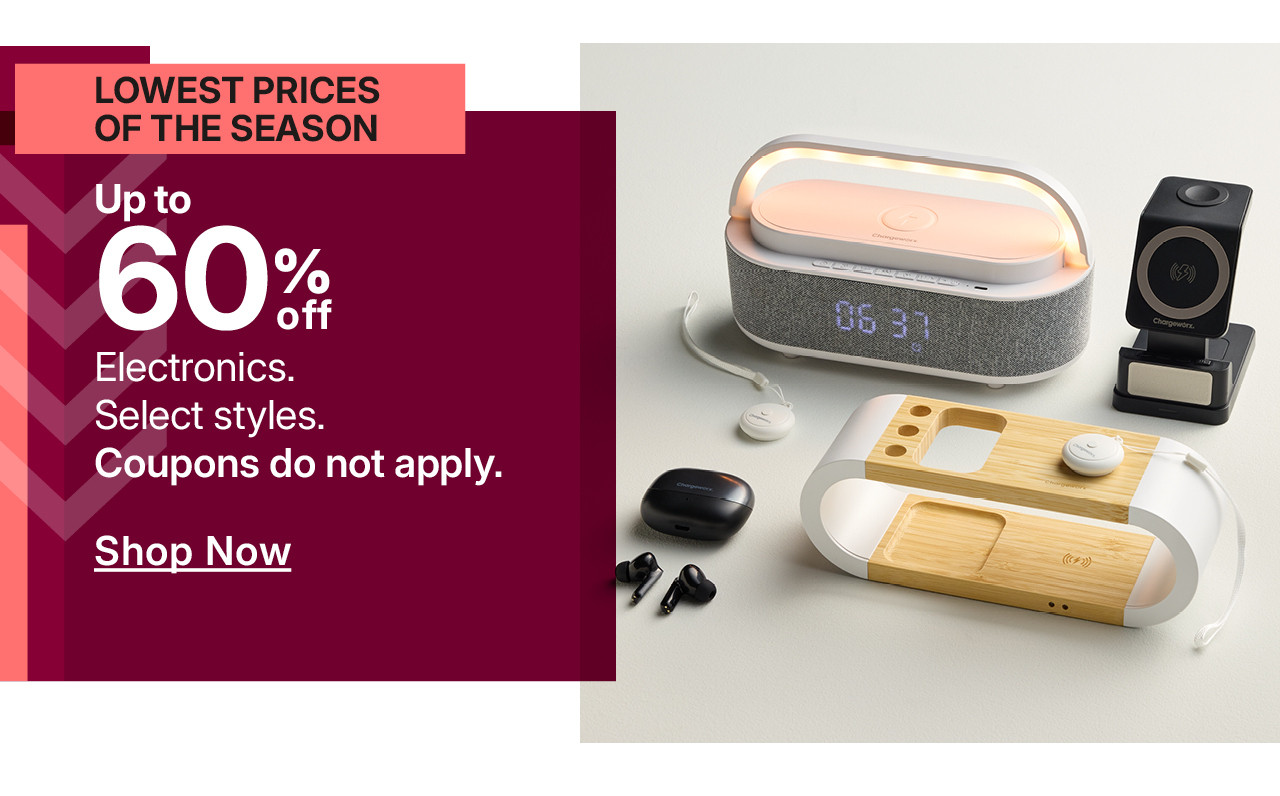 up to 50% off electronics