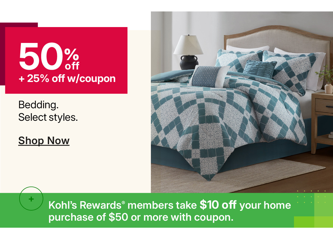 50% off bedding